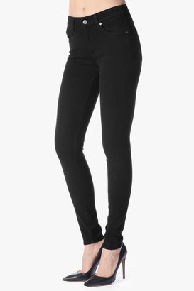 7 For All Mankind The High Waist Skinny In Black