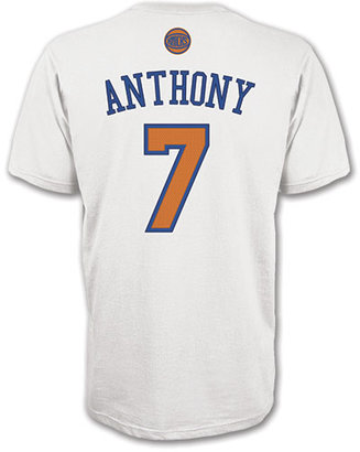 Reebok Men's adidas New York Knicks NBA Carmelo Anthony Name And Number T-Shirt