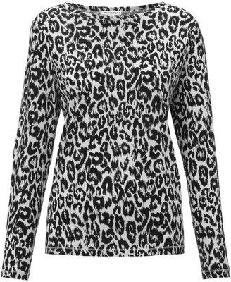 Whistles Paloma Leopard Top