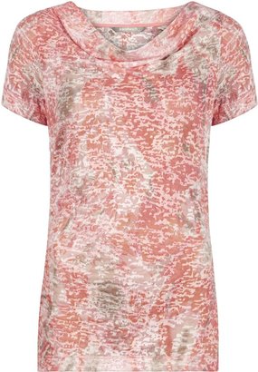 House of Fraser Sandwich Short sleeve printed top