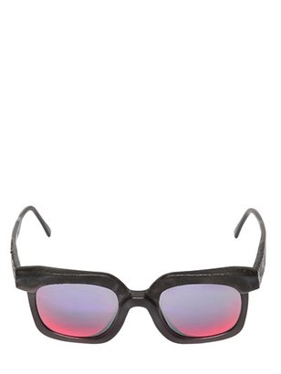 Burnt Frame Infra Red Lenses Sunglasses