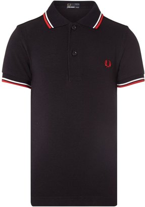 Fred Perry Boys Twin Tipped Classic Polo Shirt