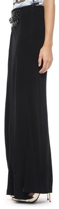 Juicy Couture Matte Jersey Maxi Skirt