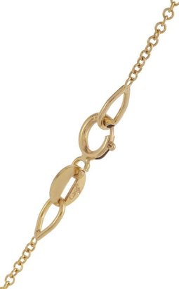 Jennifer Meyer Diamond & Gold Love Cube Pendant Necklace-Colorless