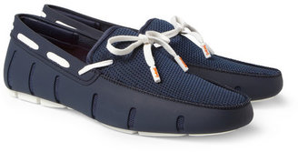 Swims Rubber and Mesh Boat Shoes
