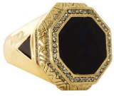 House Of Harlow Enlightening Octagon Cocktail Ring