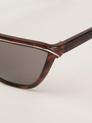 Versace Pre-Owned Flat Top Sunglasses