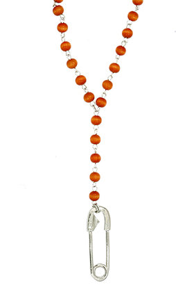 Ettika Safety Pin Rosary Chain