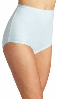 Vanity Fair Women's Perfectly Yours Tailored Cotton Brief Panty 15318