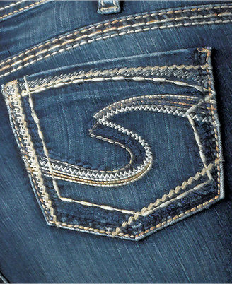 Silver Jeans Plus Size Suki Skinny-Leg Jeans, Indigo Wash