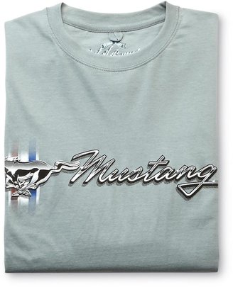Out of Bounds Men's Big & Tall Graphic T-Shirt - Chrome Mustang