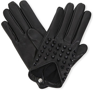 Causse Gantier Studded leather gloves