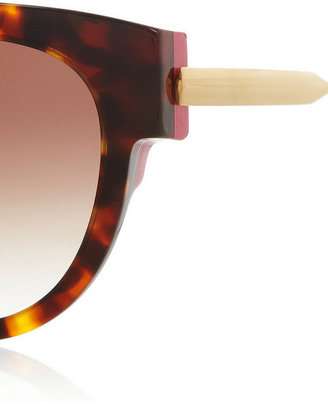Thierry Lasry Angeley round-frame tortoiseshell-acetate sunglasses