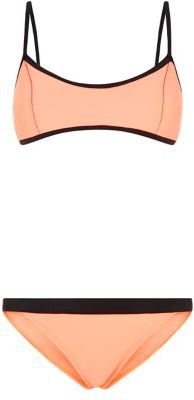 New Look Teens Pink Elastic Back Bikini Set