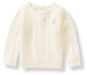 Janie and Jack Cable Sweater