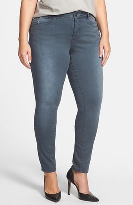 Jag Jeans 'Mera' Skinny Jeans (Britain Blue) (Plus Size)