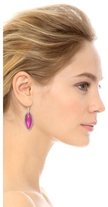 Alexis Bittar Crystal Embellished Pave Orbital Earrings