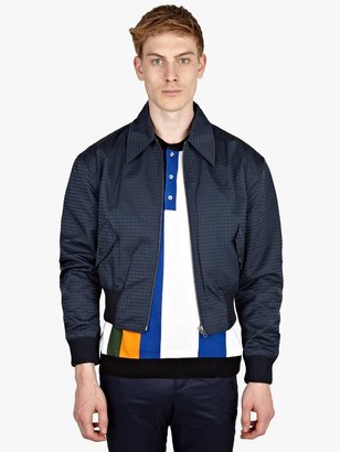 Fred Perry Men's Swallow Jacquard Bomber Jacket