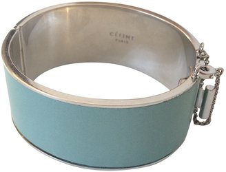 Celine Blue Leather Bracelet