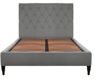 Debenhams Grey upholstered 'Chesterfield' bed frame
