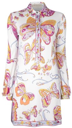 Pucci Butterfly print tunic dress