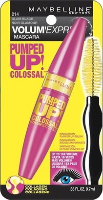 Maybelline MaybellineVolum' Express Pumped Up! Colossal Mascara - : Waterproof, High Pigment Density