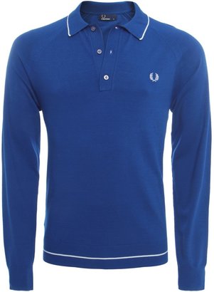 Fred Perry Tipped Raglan Knitted Shirt