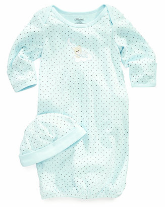 Little Me Baby Set, Baby Boys Gown and Beanie