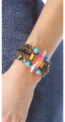 Erickson Beamon Aquarella Do Brasil Cuff Bracelet