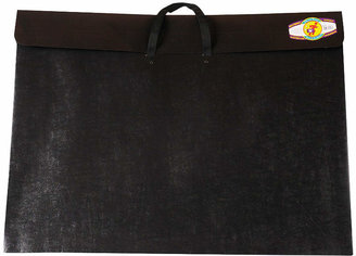 Asstd National Brand Dura-Tote Classic Black Poly Portfolio