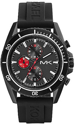 Michael Kors MK8377 Jet Master matte- staineless steel chronograph watch - for Men