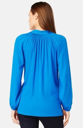ROSIE POPE Women's Rosie Pope 'Maria' Maternity Blouse, Size X-Small - Blue