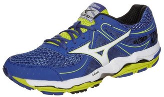 Mizuno WAVE ENIGMA Cushioned running shoes olympian blue/white/lime punch