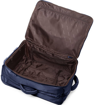 Lipault Blue Foldable Two-Wheel Suitcase, Size: 65cm
