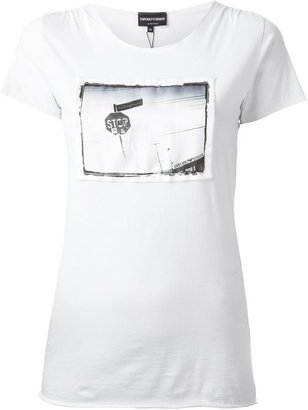 Emporio Armani photographic print T-shirt