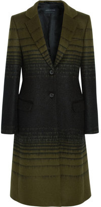 Jonathan Saunders Athena brushed wool-blend coat