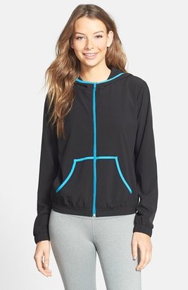 Lily White Hooded Track Jacket (Juniors)