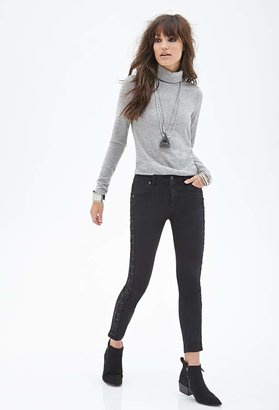 Forever 21 Classic Turtleneck Top