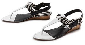 Diane von Furstenberg Darling Demi Wedge Sandals