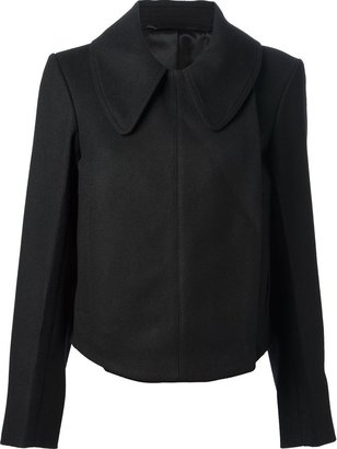 Lemaire fitted oversize collar jacket