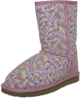 Ukala Women's Fleur Pale Pink Mid Calf Boots W80031 3 UK