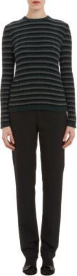 Marni Stripe-Pattern Cashmere Pullover Sweater