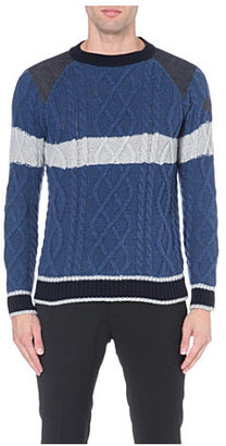 Moncler Cable-knit wool jumper