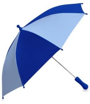 I Play Solid Block Umbrella in Blue