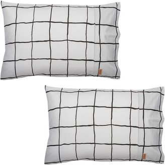 Kip & Co Check 1-2 Pillow Case (Set of 2)