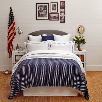 Lexington Authentic Sateen with Frame King Duvet in White