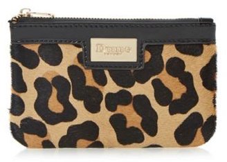 Dune Leopard single pouch pony coin purse