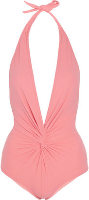 Karla Colletto Twist-front swimsuit