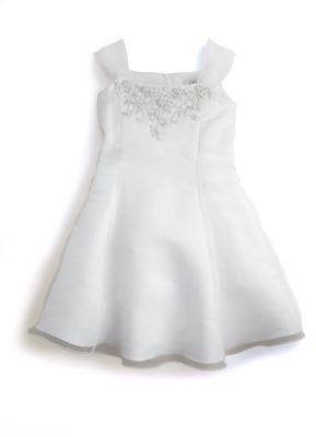 Us Angels Toddler's & Little Girl's Embellished Organza Dress
