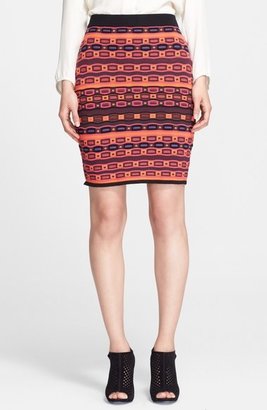 Mcginn 'Aileen' Geo Knit Skirt